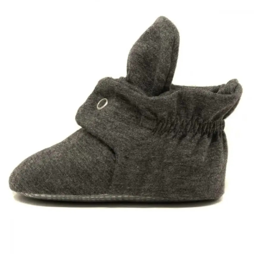 Ella Bonna Unisex Patik Pamuk Organik Cotton Koyu Gri - 1