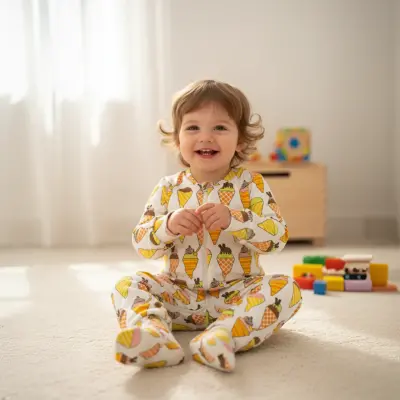 Ella Bonna Uyku Tulumu Çoraplı 2,5 Tog Dondurma - 6