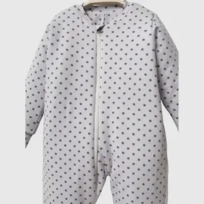 Ella Bonna Uyku Tulumu Çoraplı 2,5 Tog Gri Yıldız - 6