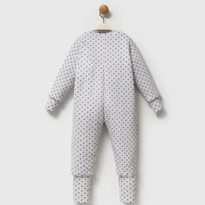 Ella Bonna Uyku Tulumu Çoraplı 2,5 Tog Gri Yıldız - 8