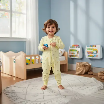 Ella Bonna Uyku Tulumu Çoraplı 2,5 Tog Limon Araba - 2