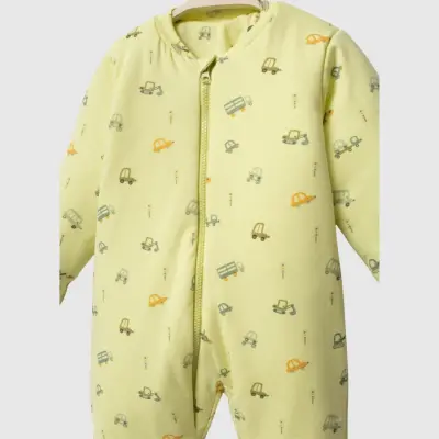 Ella Bonna Uyku Tulumu Çoraplı 2,5 Tog Limon Araba - 5