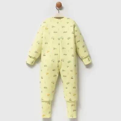 Ella Bonna Uyku Tulumu Çoraplı 2,5 Tog Limon Araba - 4