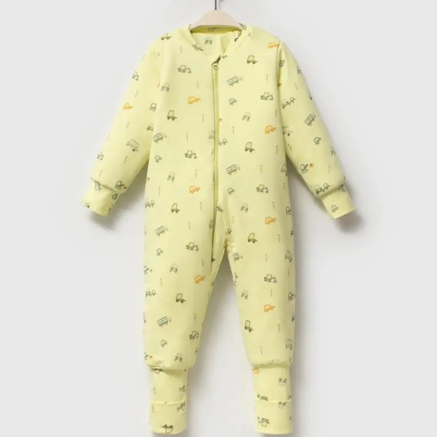 Ella Bonna Uyku Tulumu Çoraplı 2,5 Tog Limon Araba - 1