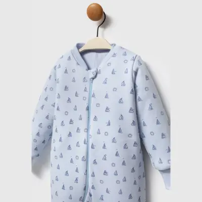 Ella Bonna Uyku Tulumu Çoraplı 2,5 Tog Mavi Captain - 2