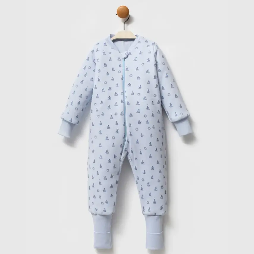 Ella Bonna Uyku Tulumu Çoraplı 2,5 Tog Mavi Captain - 1