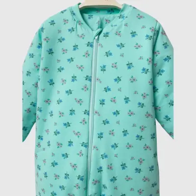 Ella Bonna Uyku Tulumu Çoraplı 2,5 Tog Mint Çiçek - 5