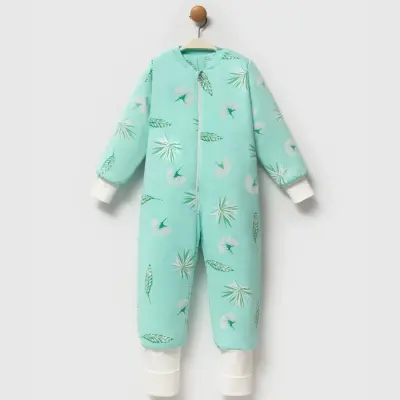 Ella Bonna Uyku Tulumu Çoraplı 2,5 Tog Mint Yaprak