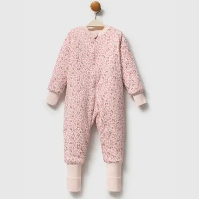 Ella Bonna Uyku Tulumu Çoraplı 2,5 Tog Tea Çiçek