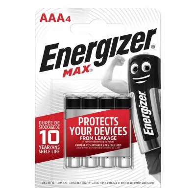 Energizer Max Alkaline AAA 4lü İnce Kalem Pil