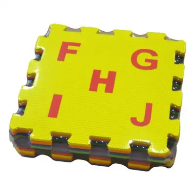Eva Puzzle Oyun Matı Alfabe 7 mm 33X33 cm - 2