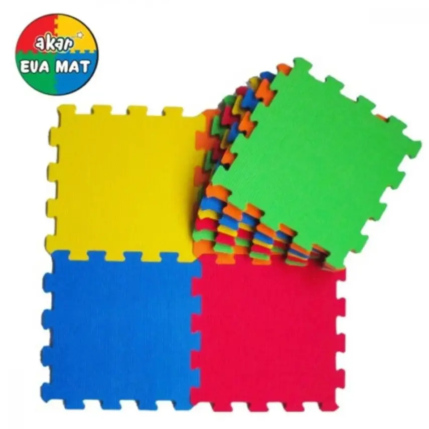 Eva Puzzle Oyun Matı Düz 7mm 33x33 - 3