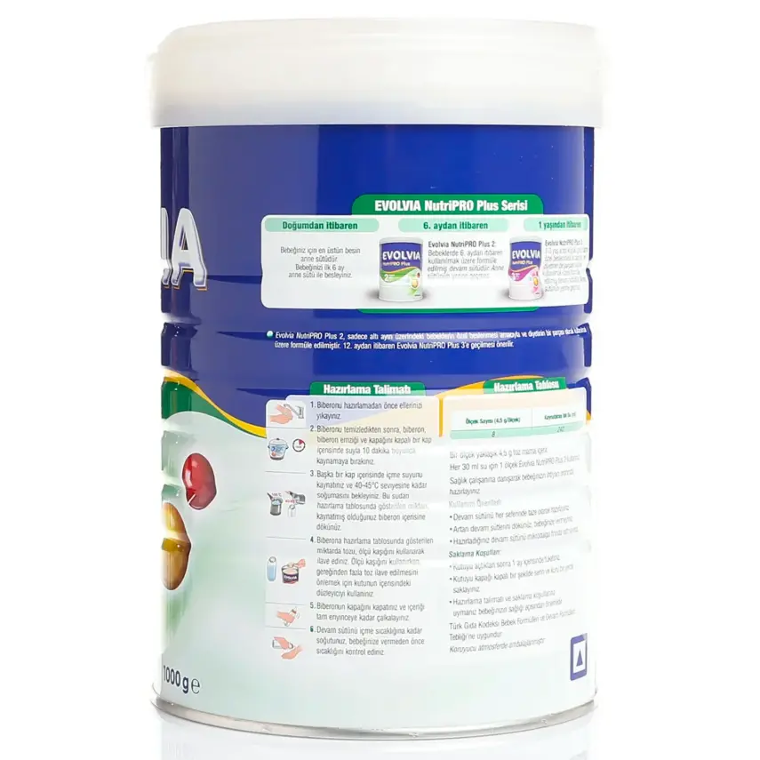 Evolvia Nutripro Plus 2 Devam Sütü 1000 Gr - 7