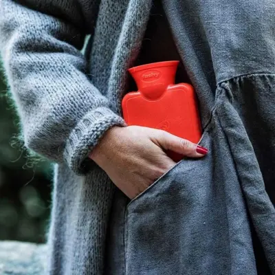 Fashy Termofor Sıcak Su Torbası Cep Model Kırmızı - 2