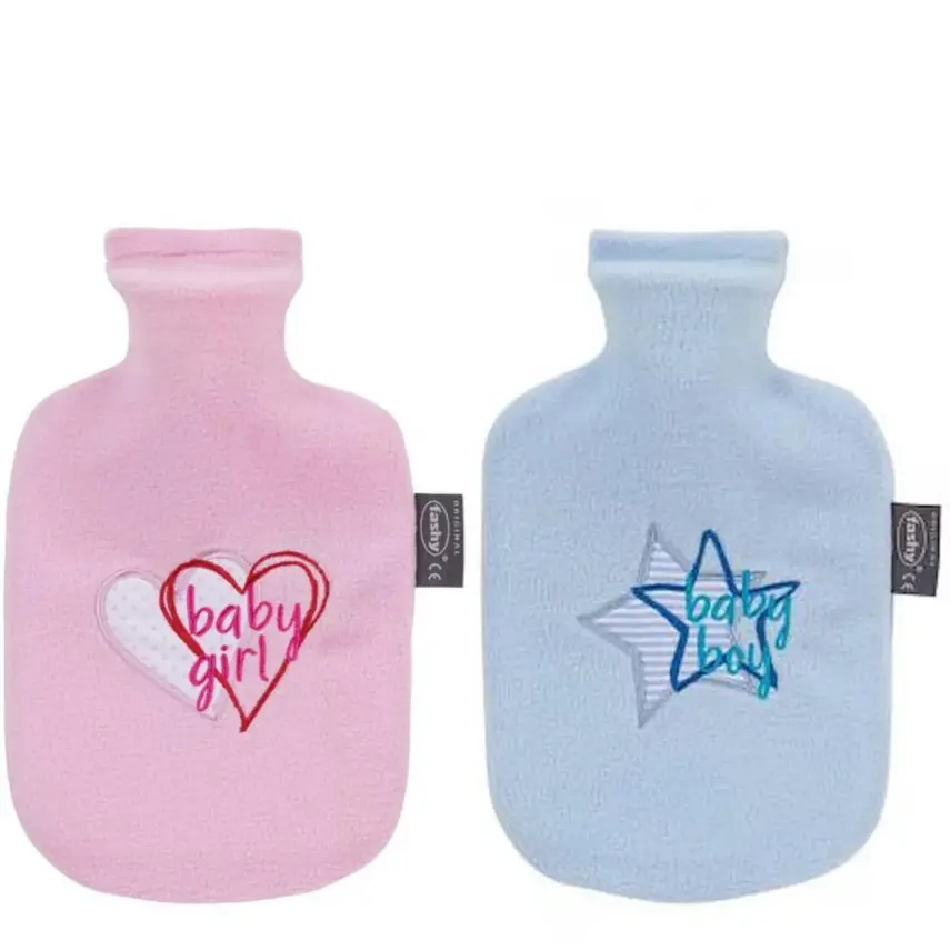 Fashy Termofor Sıcak Su Torbası Çocuk Kılıflı Kız Pembe - 2