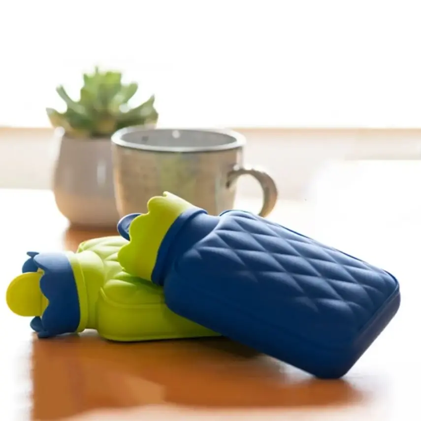 Fashy Termofor Sıcak Su Torbası Küçük Silikon Mavi - 2