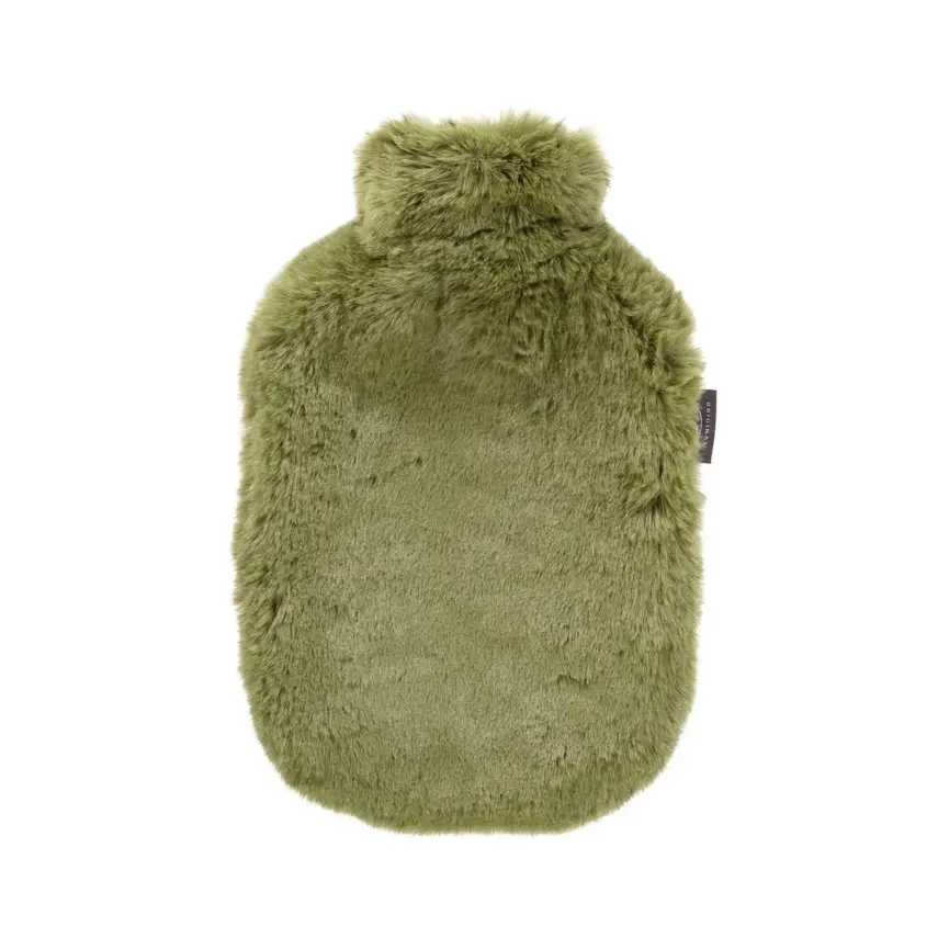 Fashy Termofor Sıcak Su Torbası Peluş Yeşil - 1