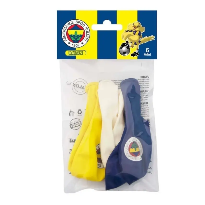 Fenerbahçe Sk Poşet İçi 6'Lı Balon - 1