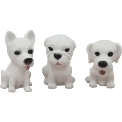 Filede 3'lü Banyo Oyuncağı Köpek Set