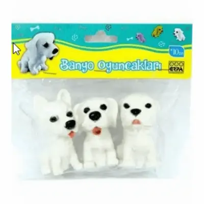 Filede 3'lü Banyo Oyuncağı Köpek Set - 2