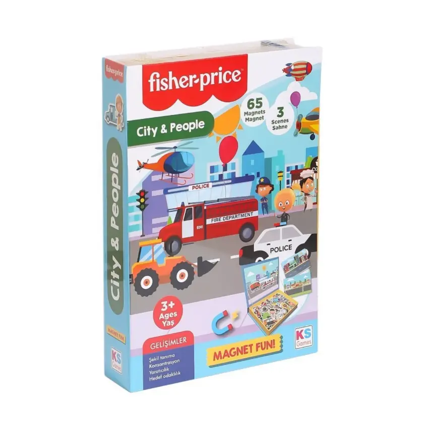 Fisher Price Baby Puzzle - Şehir Ve İnsanlar - 1