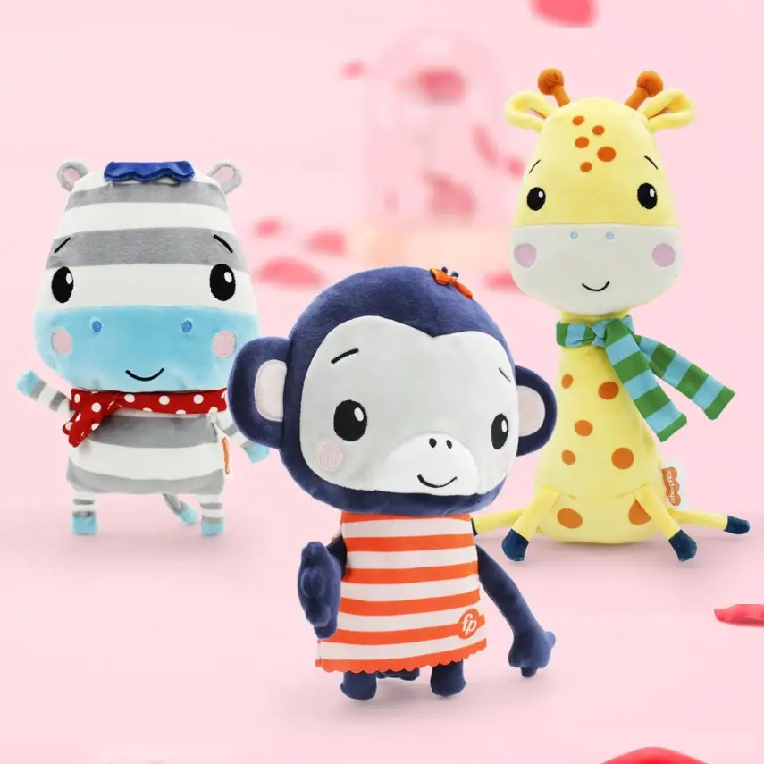 Fisher Price Bebek Peluş Zebra - 2