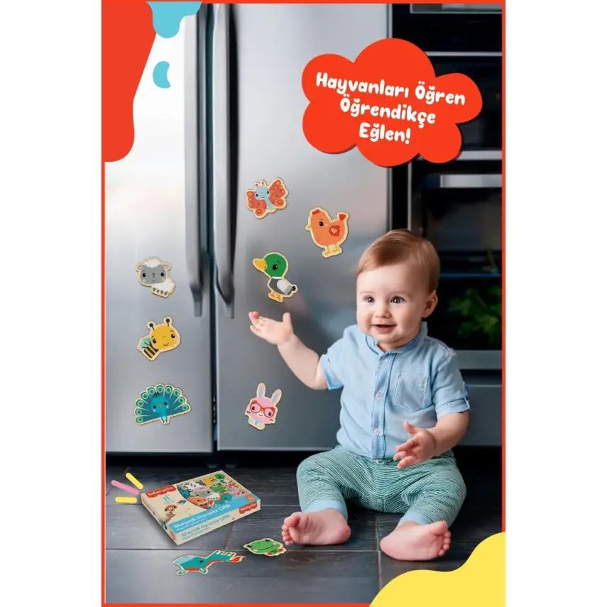 Fisher Price Manyetik Hayvanlar - 2