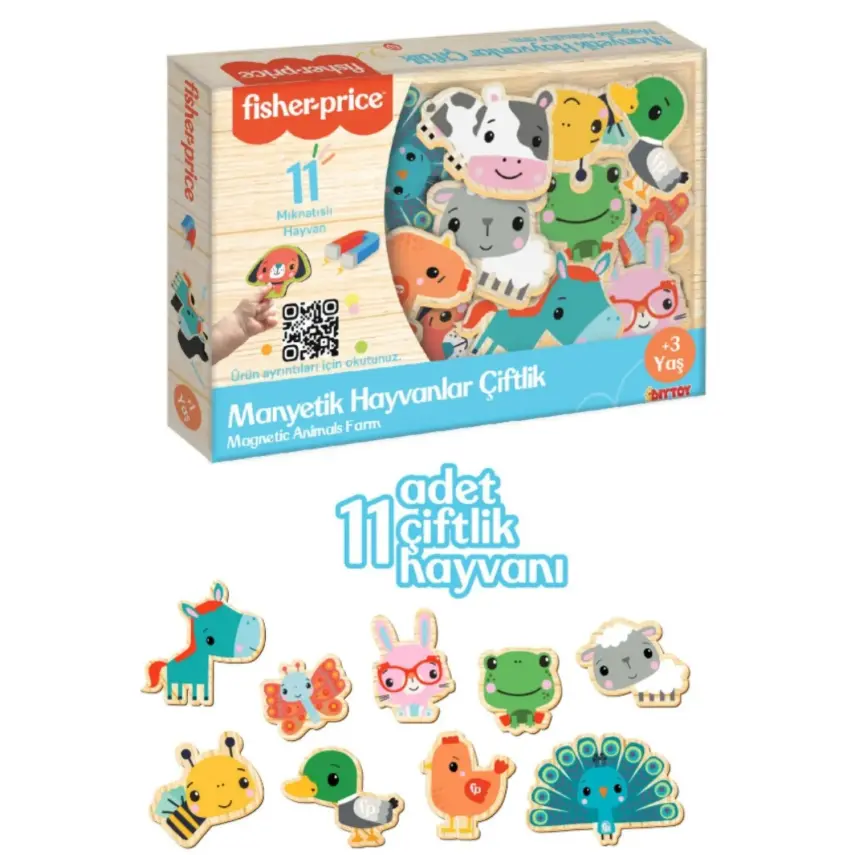 Fisher Price Manyetik Hayvanlar - 1