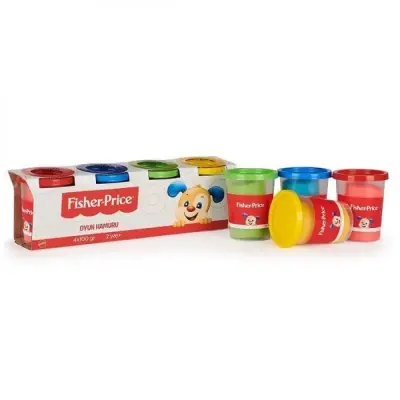 Fisher Price Oyun Hamuru 4 lü 400gr