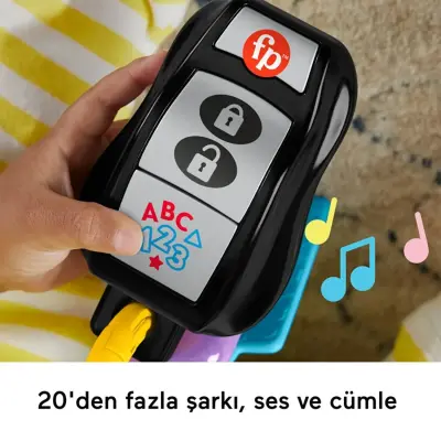 Fisher Price Sesli Eğlen ve Öğren Eğlenceli Aktivite Anahtarı