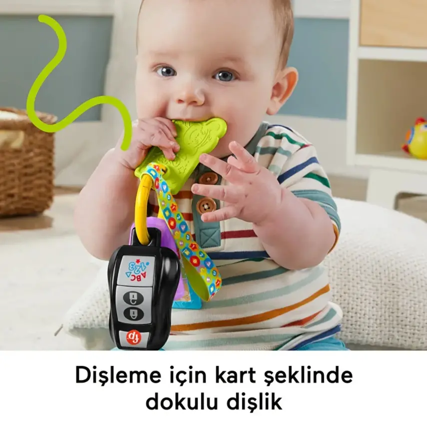Fisher Price Sesli Eğlen ve Öğren Eğlenceli Aktivite Anahtarı - 3