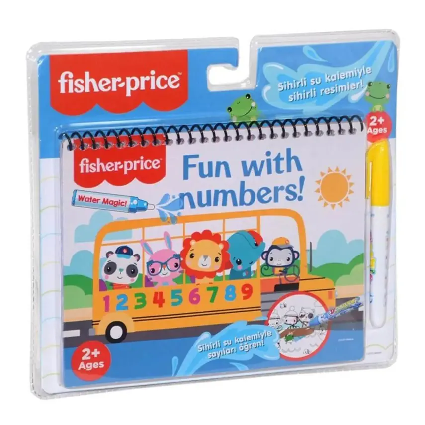 Fisher Price Sihirli Boyama Kitabı  - 1
