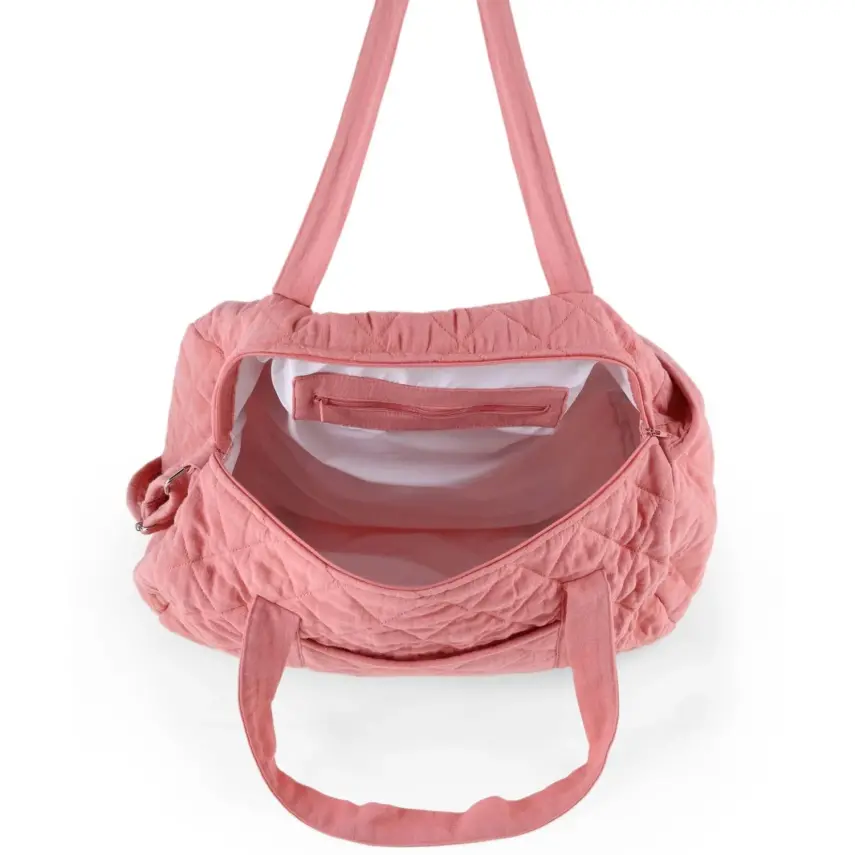 Funna Baby Coral Muslin Seyahat Çantası Yavru Ağzı  - 4