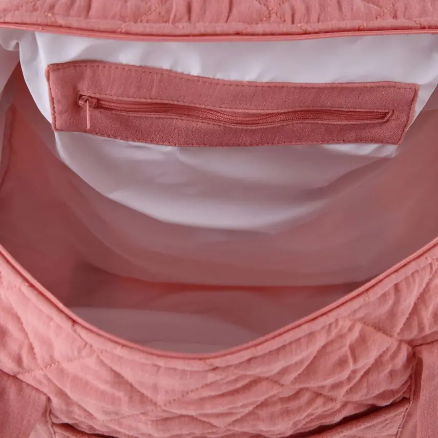 Funna Baby Coral Muslin Seyahat Çantası Yavru Ağzı  - 9