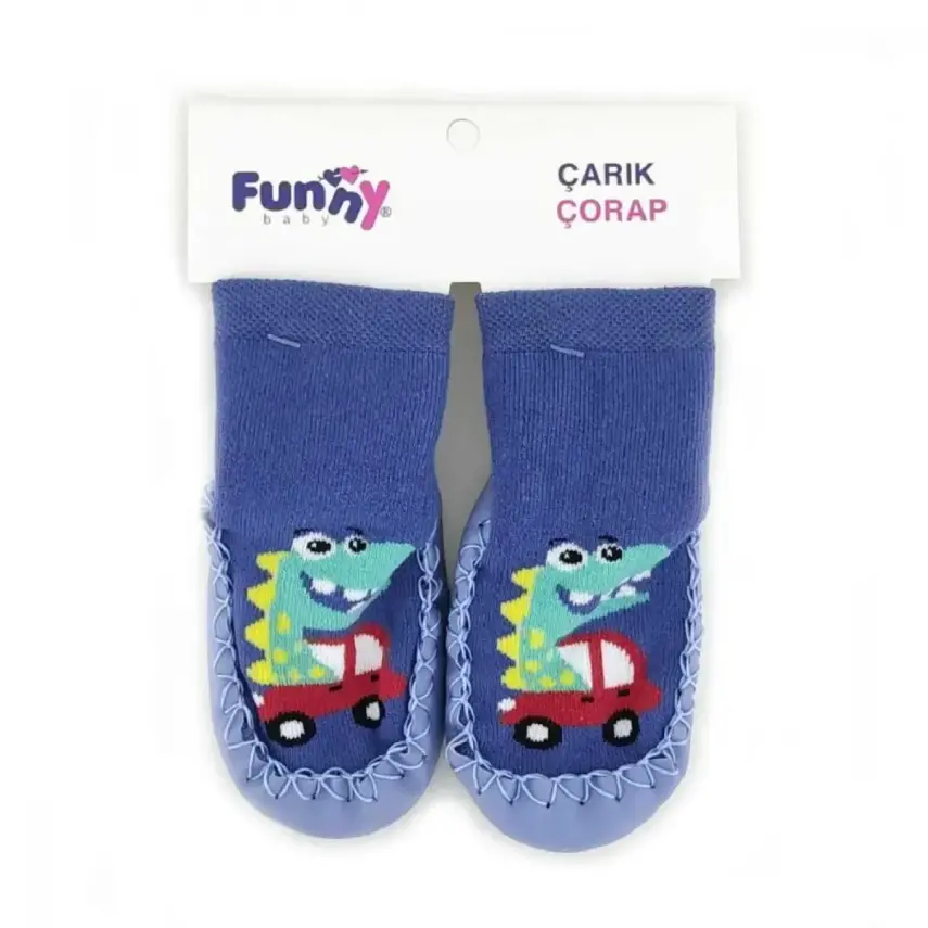 Funny Çarık Çorap Dinozor - 1