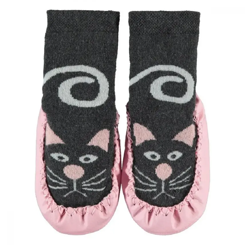 Funny Çarık Çorap Kedi - 1