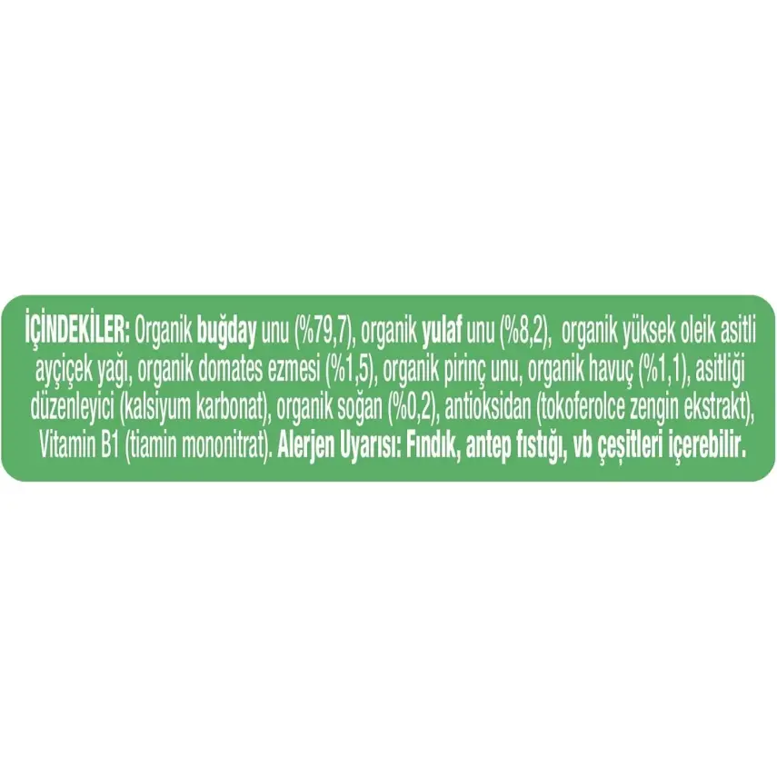 Gerber Organik Buğday Ve Yulaf Bebek Atıştırmalığı 35 gr *2 - 3