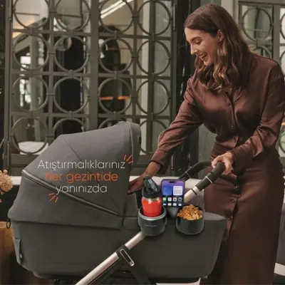 Gezenbebe 3’ü 1 Arada Bebek Arabası Telefon, Şişe ve Atıştırmalık Tepsisi