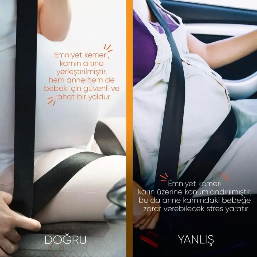Gezenbebe Hamilelik Emniyet Kemeri Ayarlayıcısı - 3