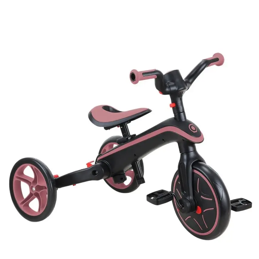 Globber Explorer 4in1 Katlanabilir Bisiklet - Koyu Pastel Pembe - 2