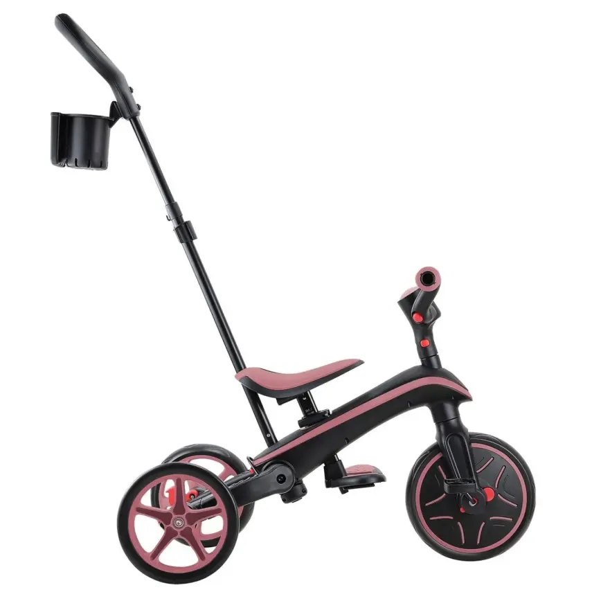 Globber Explorer 4in1 Katlanabilir Bisiklet - Koyu Pastel Pembe - 8