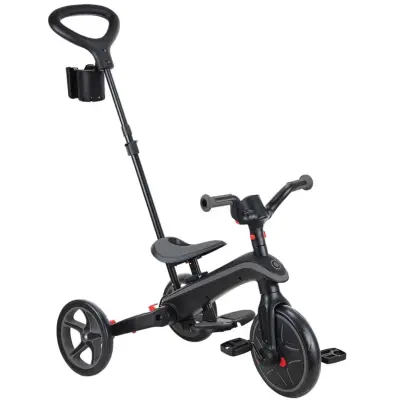 Globber Explorer 4in1 Katlanabilir Bisiklet - Siyah/Gri - 3