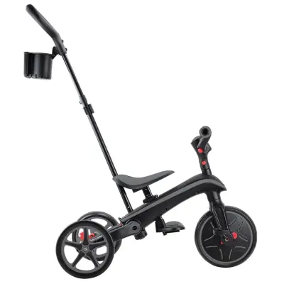 Globber Explorer 4in1 Katlanabilir Bisiklet - Siyah/Gri - 6