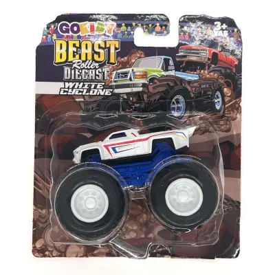 Gokidy Beast Roller Diecast-White Cyclone - 3