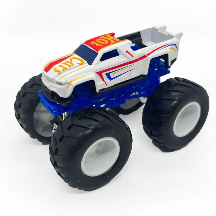 Gokidy Beast Roller Diecast-White Cyclone - 1