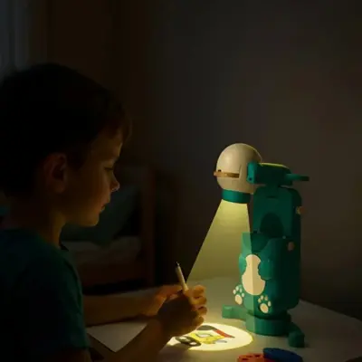 Gokidy Eğitici Projeksiyonlu Çizim Oyuncağı | 6 Renkli Slayt Diskli - 3