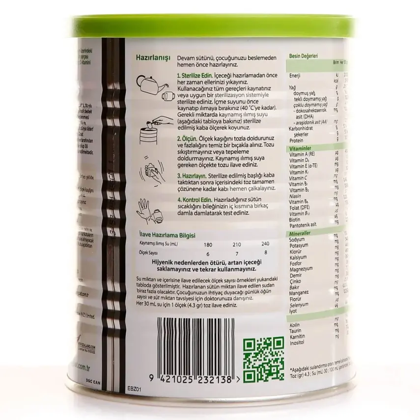 Golden Goat 3 Keçi Devam Sütü Maması 400 gr - 6