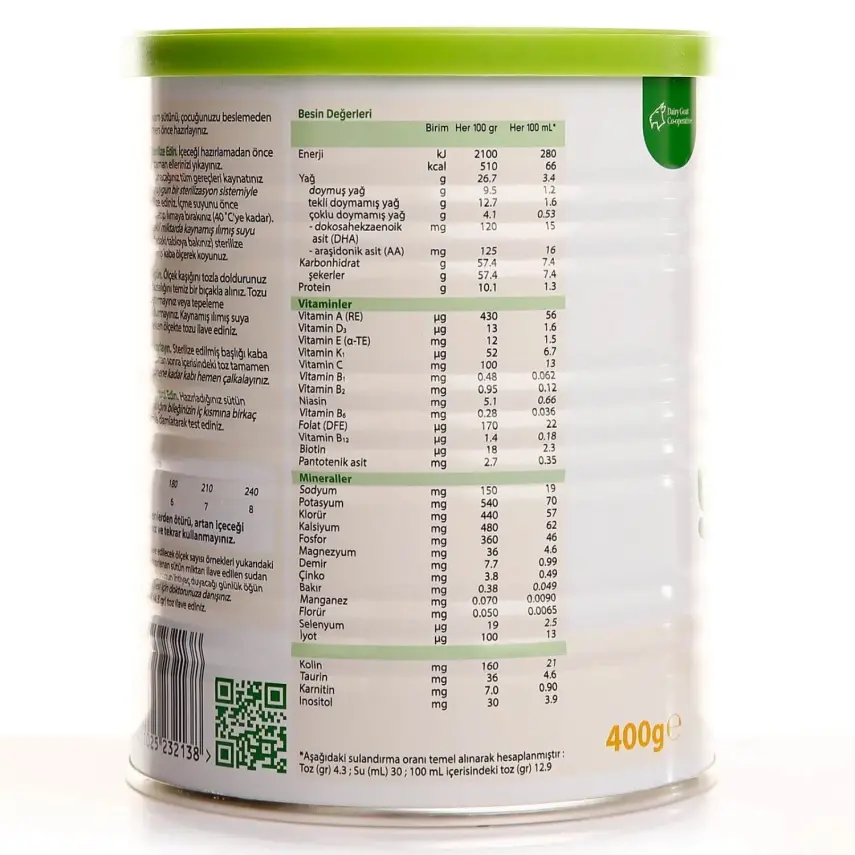 Golden Goat 3 Keçi Devam Sütü Maması 400 gr - 8