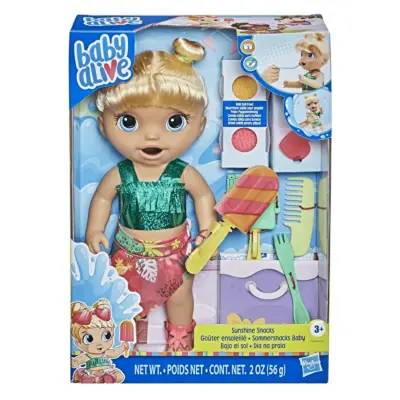 Hasbro Baby Alive Bebeğimle Yaz Eğlencesi Sarışın - 2