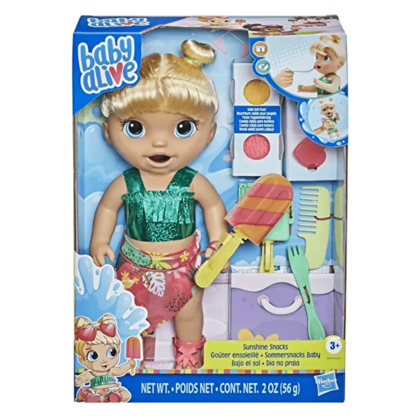 Hasbro Baby Alive Bebeğimle Yaz Eğlencesi Sarışın - 2